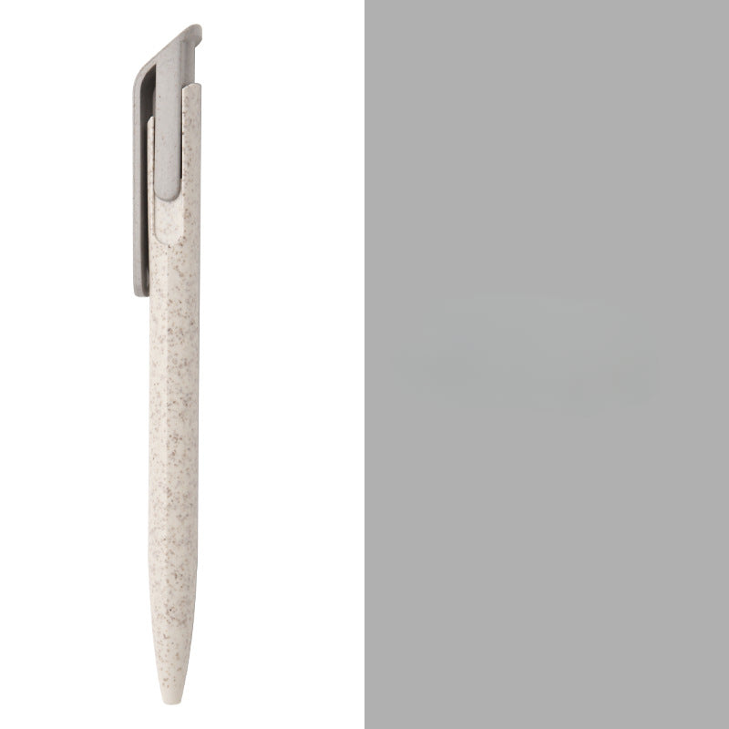 Wholesale of New Color Matching and Environmentally Friendly Wheat Straw Press Ballpoint Pens