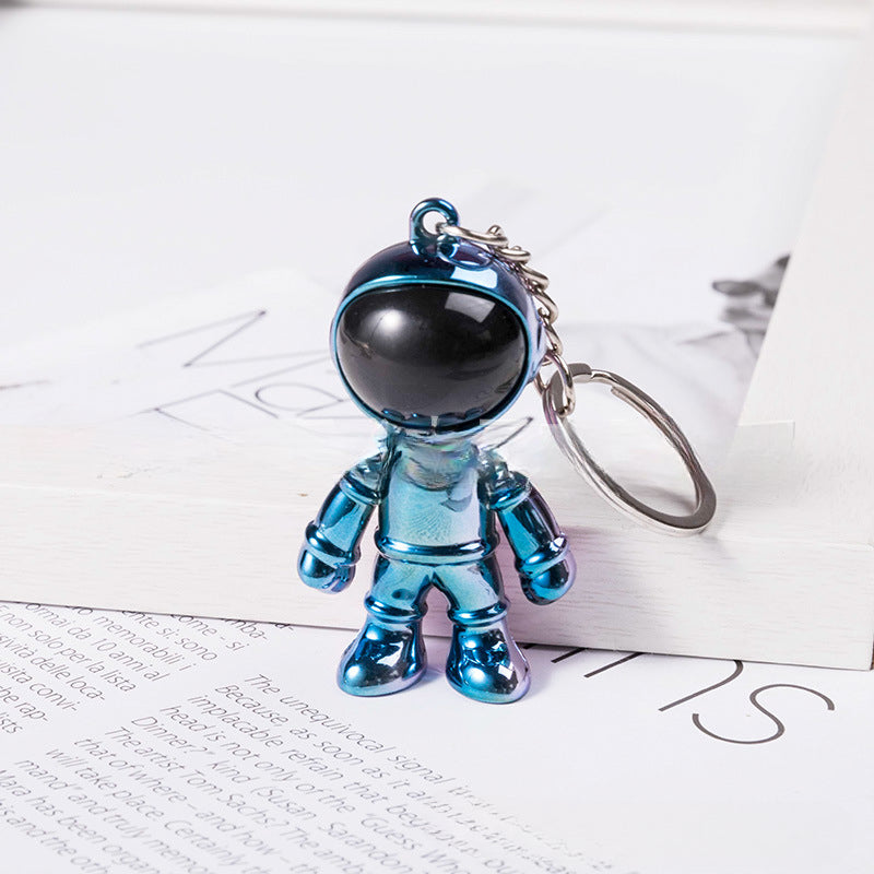 Wholesale 3D Astronaut Astronaut Robot ABS Keychain