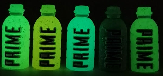 Wholesale Cartoon 10pcs 3D Luminous Silicone Beads Glow in The Dark Focal Beads