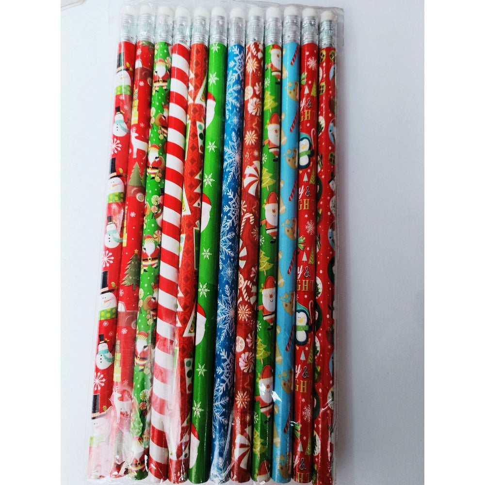 Wholesale 300pcs Christmas Cartoon Wooden Pencils
