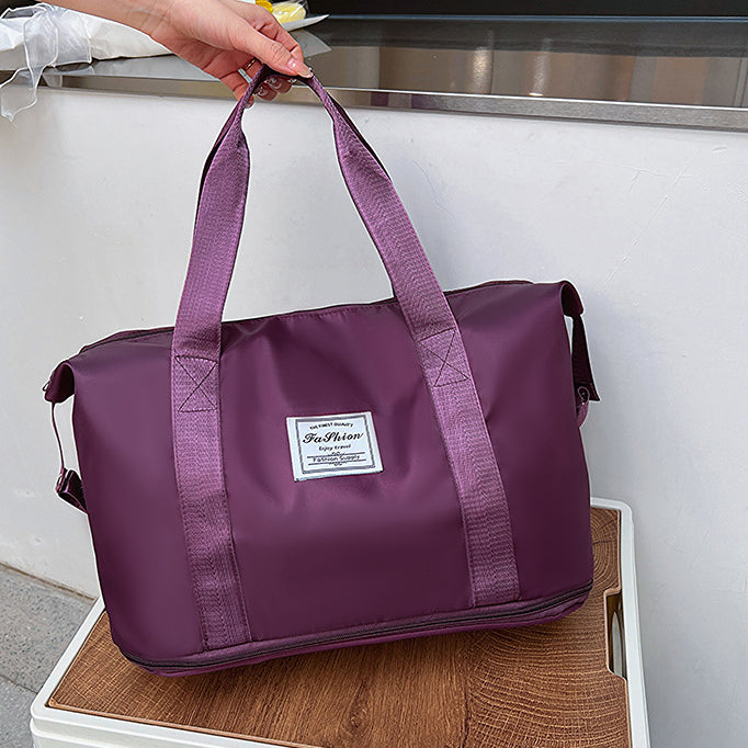 Wholesale Travel Bag Storage, Dry and Wet Separation Luggage Bag, Large Capacity Polyester Handbag