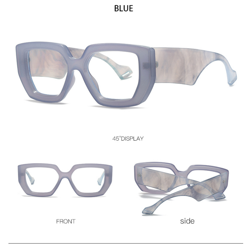 Marco de lentes polígones irregulares al por mayor