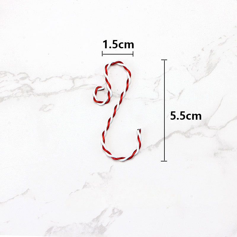 Wholesale Stainless Steel Dual Color Christmas S Hook