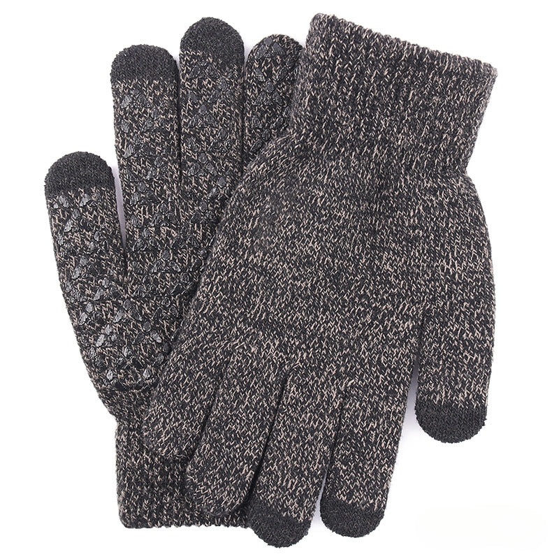 Wholesale Oversized Fleece Cold-proof Knitted Gloves