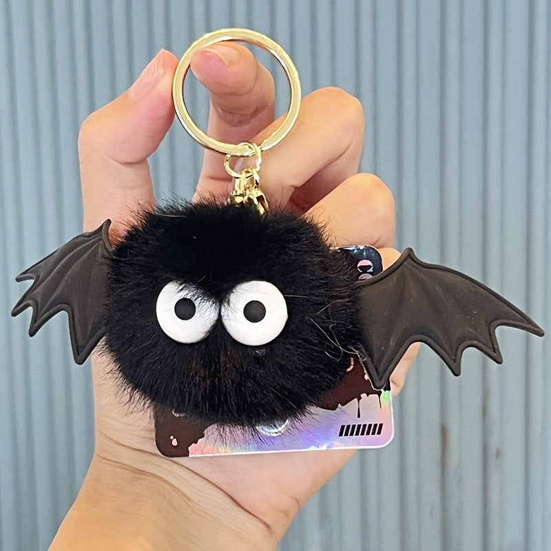 Wholesale Cute Plush Ball Keychains