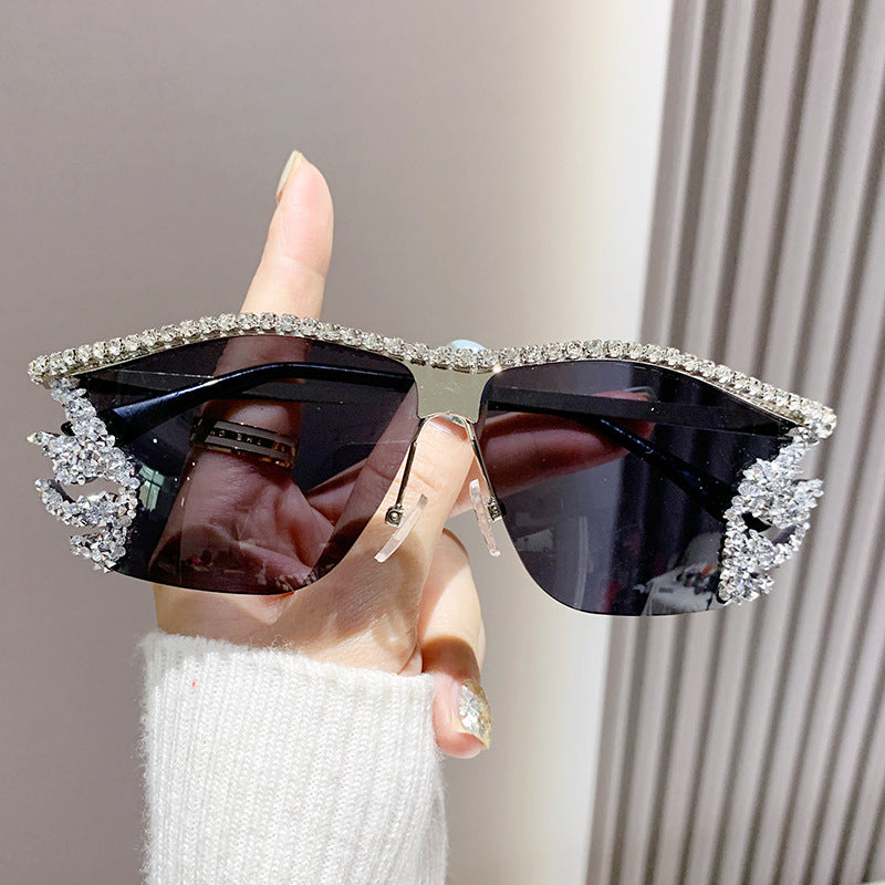 Wholesale Metal Diamond Sunglasses