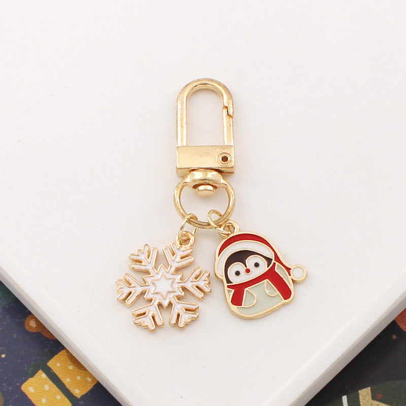 Wholesale Christmas Zinc Alloy Keychains