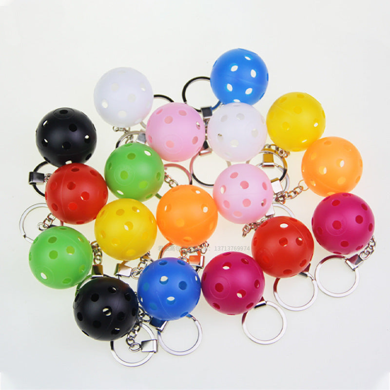 Wholesale Pickleball Racket Keychain Sports Pendant