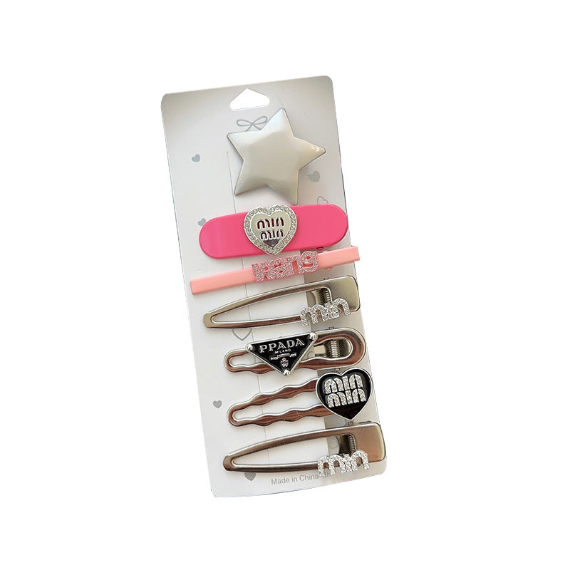 Wholesale Pink Bangs Clip Duckbill Clip