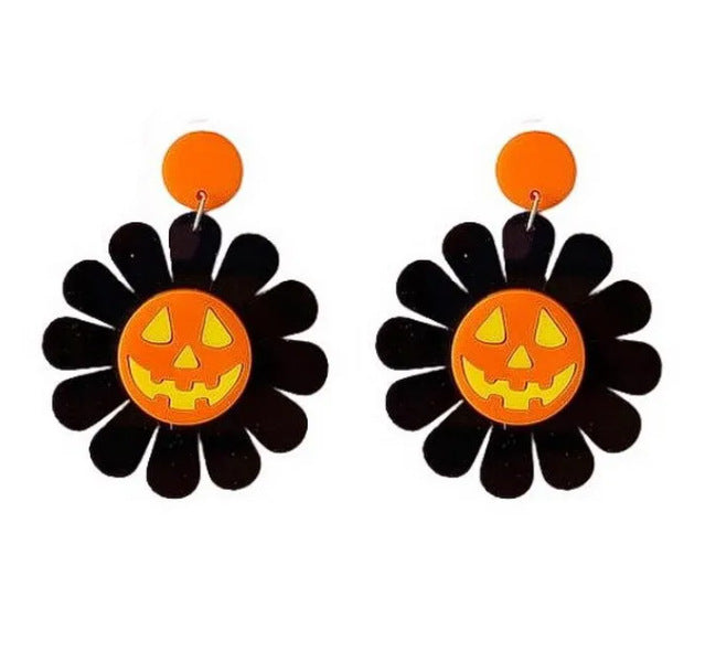 Wholesale Christmas Pumpkin Ghost Magic Boiler Earrings