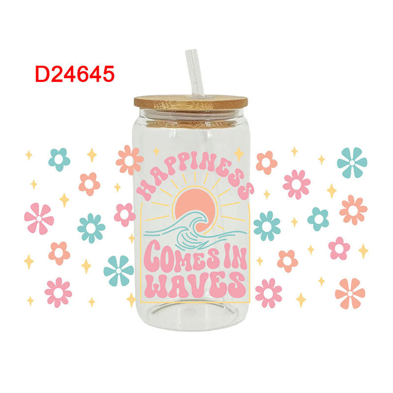 Wholesale UV Transfer Paste Glass Crystal Label Crystal Paste 16OZ UV DTF WRAPS