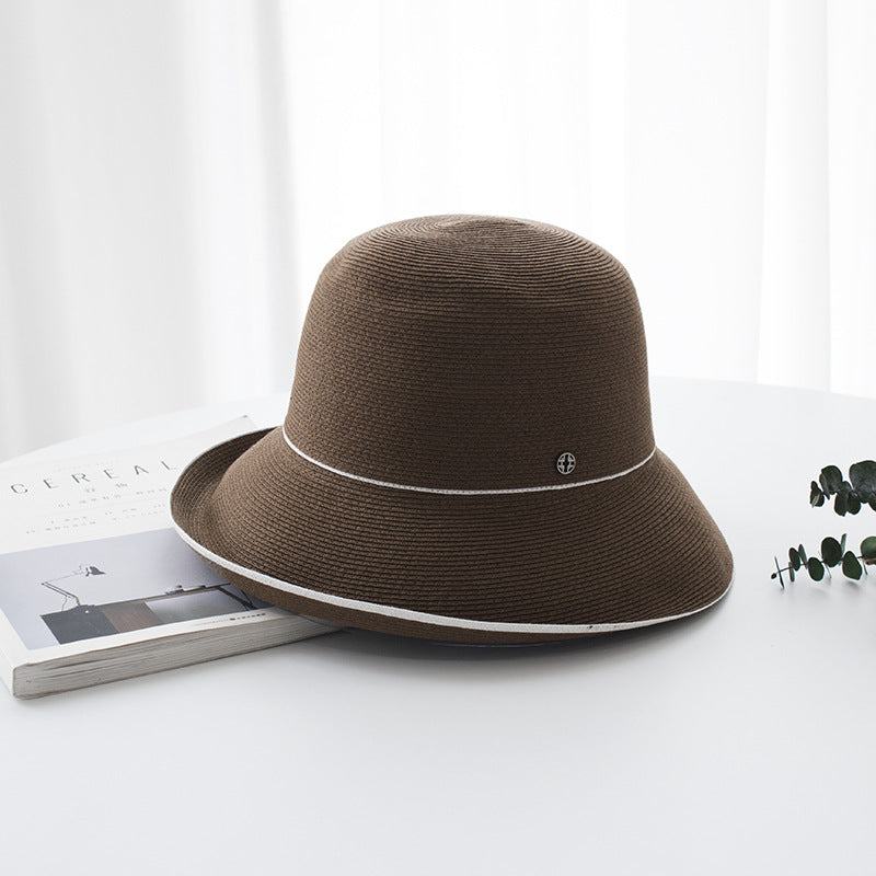 Sombrero de cubo trenzado de algodón al por mayor