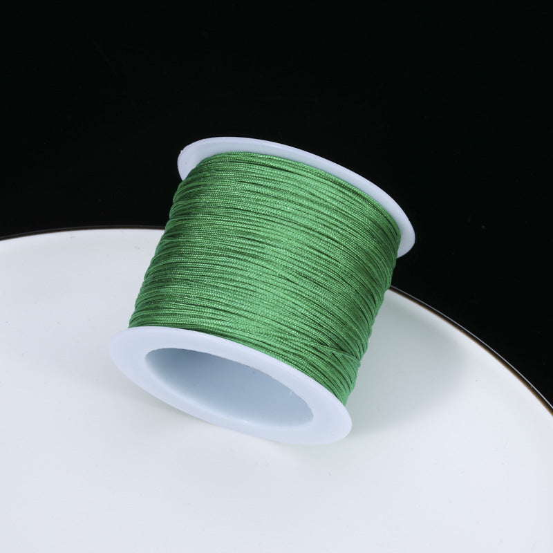 Wholesale 72 Size Jade Line 50 Meters Diy Line Hand-woven Jewelry Cord Accessories
