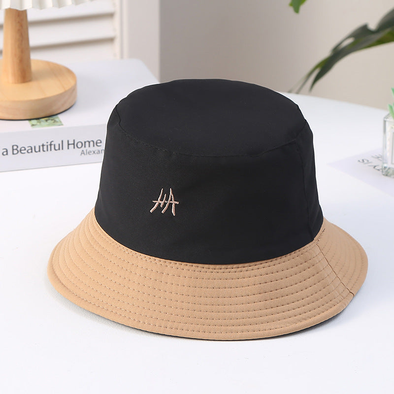 Bordado de color al por mayor Bordado de poliéster Sunshade Bucket Bucket Sombrero