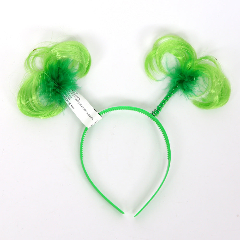 Wholesale of Irish St. Patrick's Day Decorative Plastic Headbands