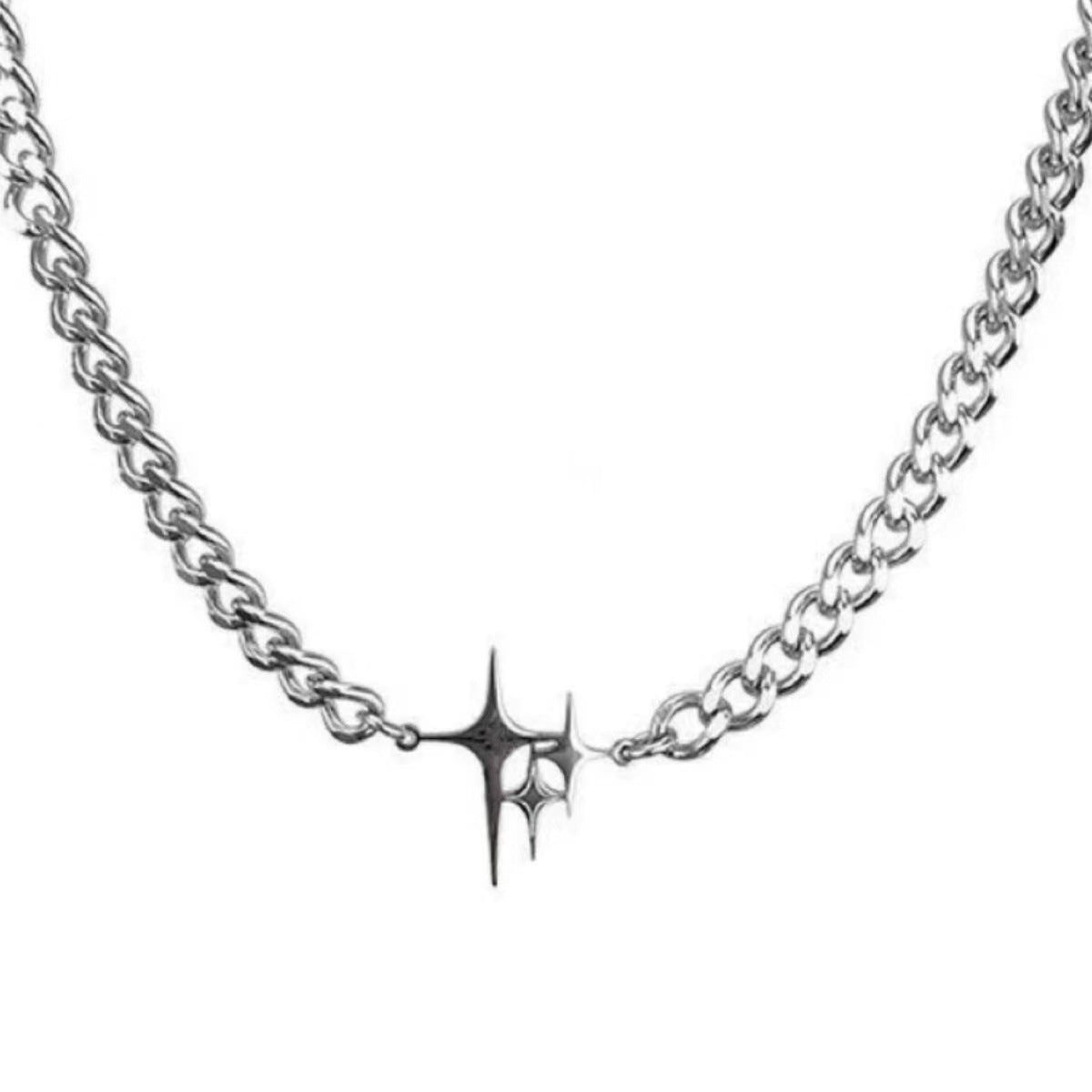 Wholesale Hip Hop Star Necklace Cuban Chain