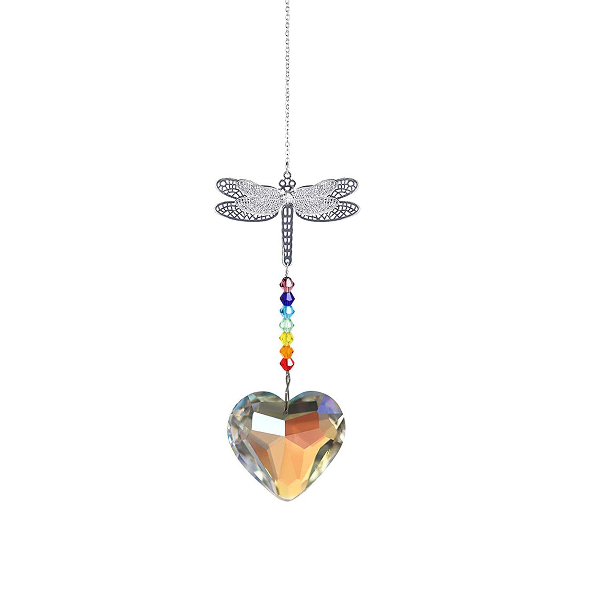 Wholesale Crystal Ball Prism Rainbow Maker Butterfly Dragonfly Pendant