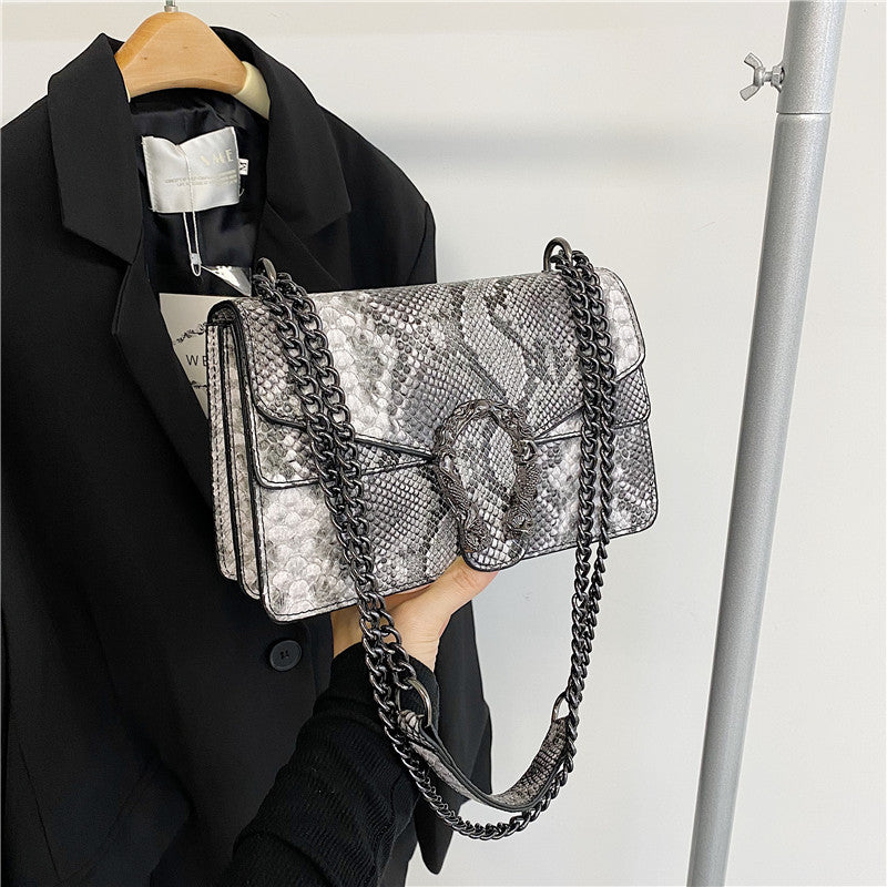 Wholesale Stylish Decor Pattern Double-compartment Flap Bag Cross-body Shoulder Bag