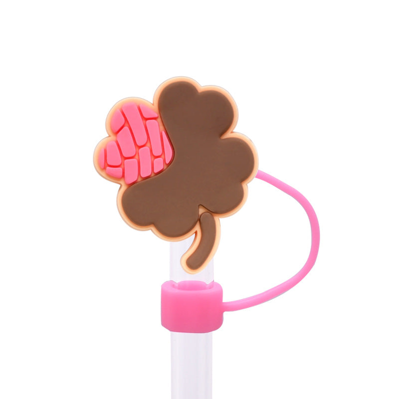 Wholesale Random 100pcs 10M bread dust plug straw  accessories