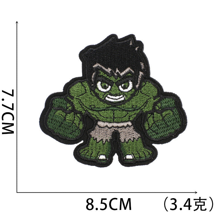 Wholesale Polyester Cartoon Embroidered Patch Iron On Dinosaur Badge For Clothing OLY Exclusive