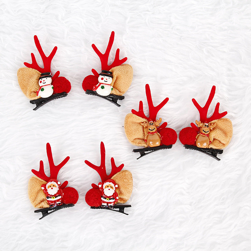 Wholesale Christmas Decoration Hair Clips
