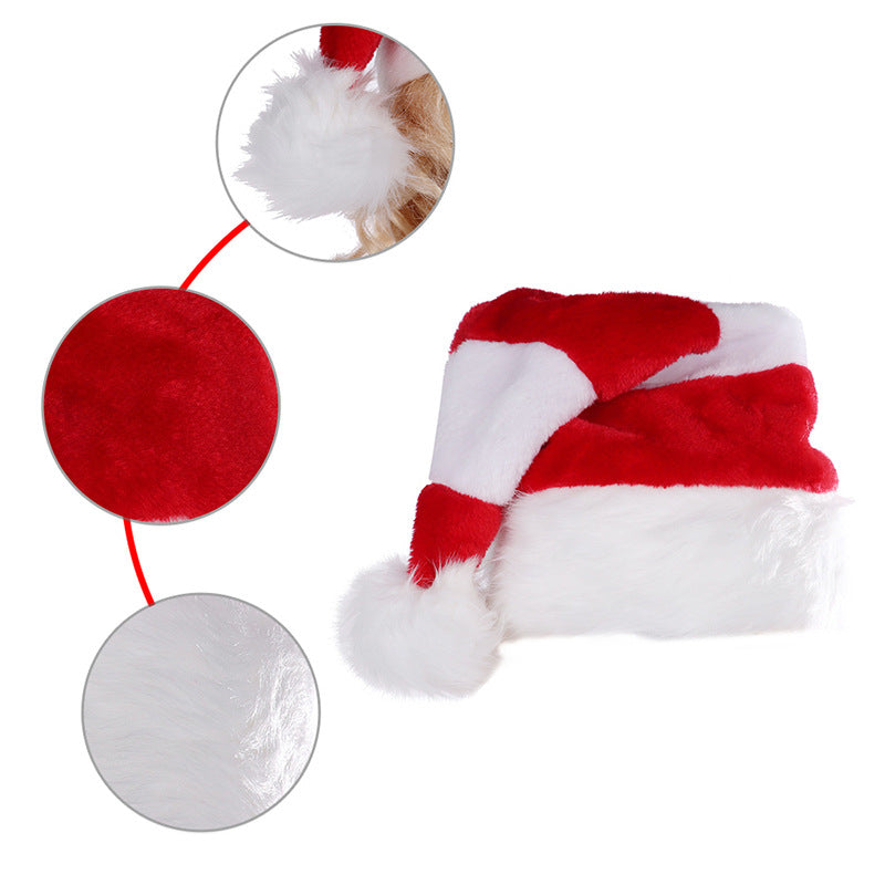 Wholesale Christmas Hats with Plush for Adults and Children