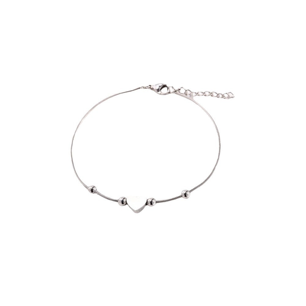 Wholesale Simple Love Titanium Steel Versatile Bracelet