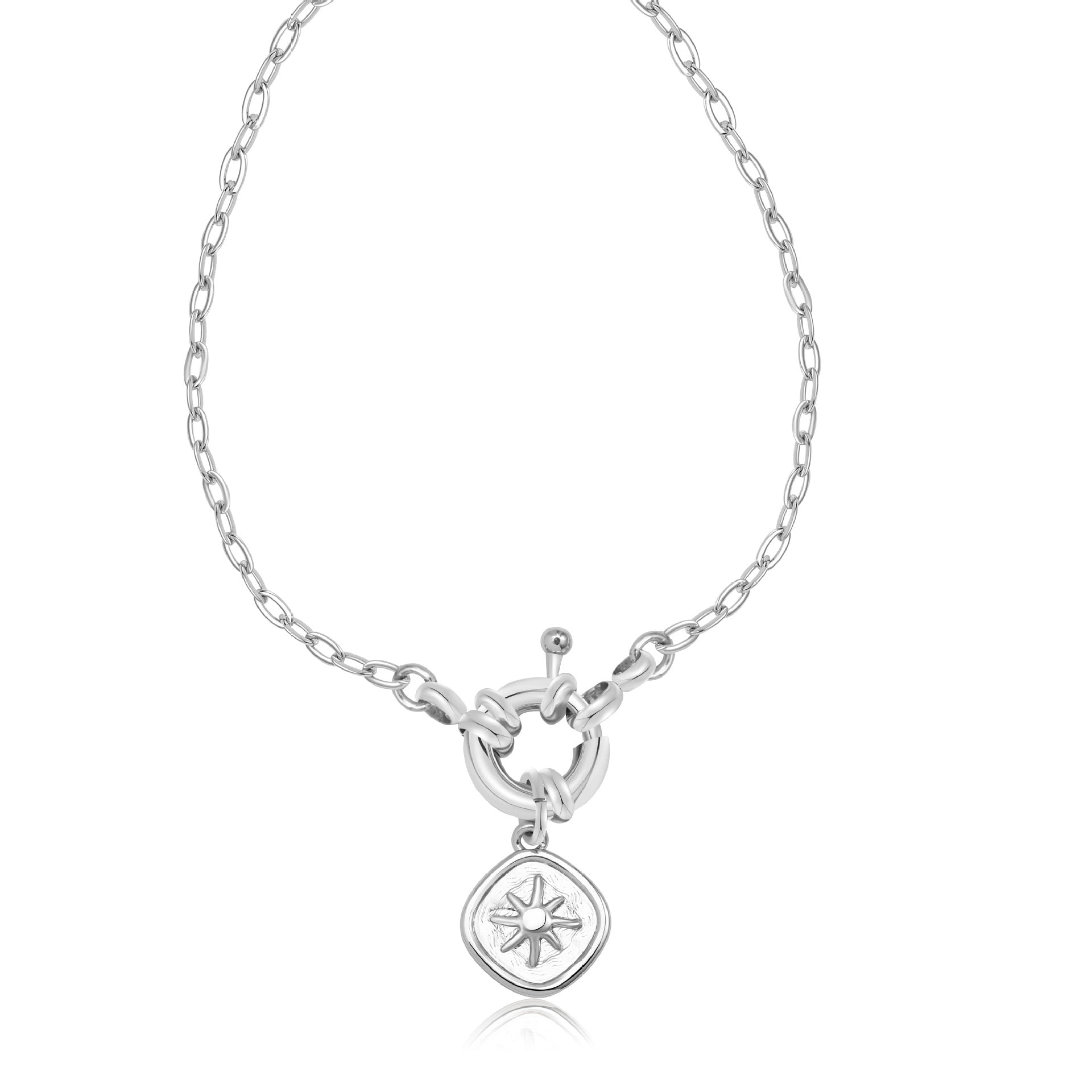 Wholesale Fashion Irregular Copper Plated Gold Necklace