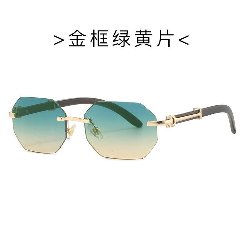 Wholesale Retro Rimless Sunglasses