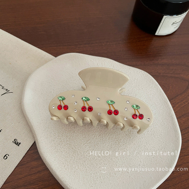 Wholesale Tulip Cherry Clamp Premium Handbag Cute Dalmatian Shark Clip Hair Accessories