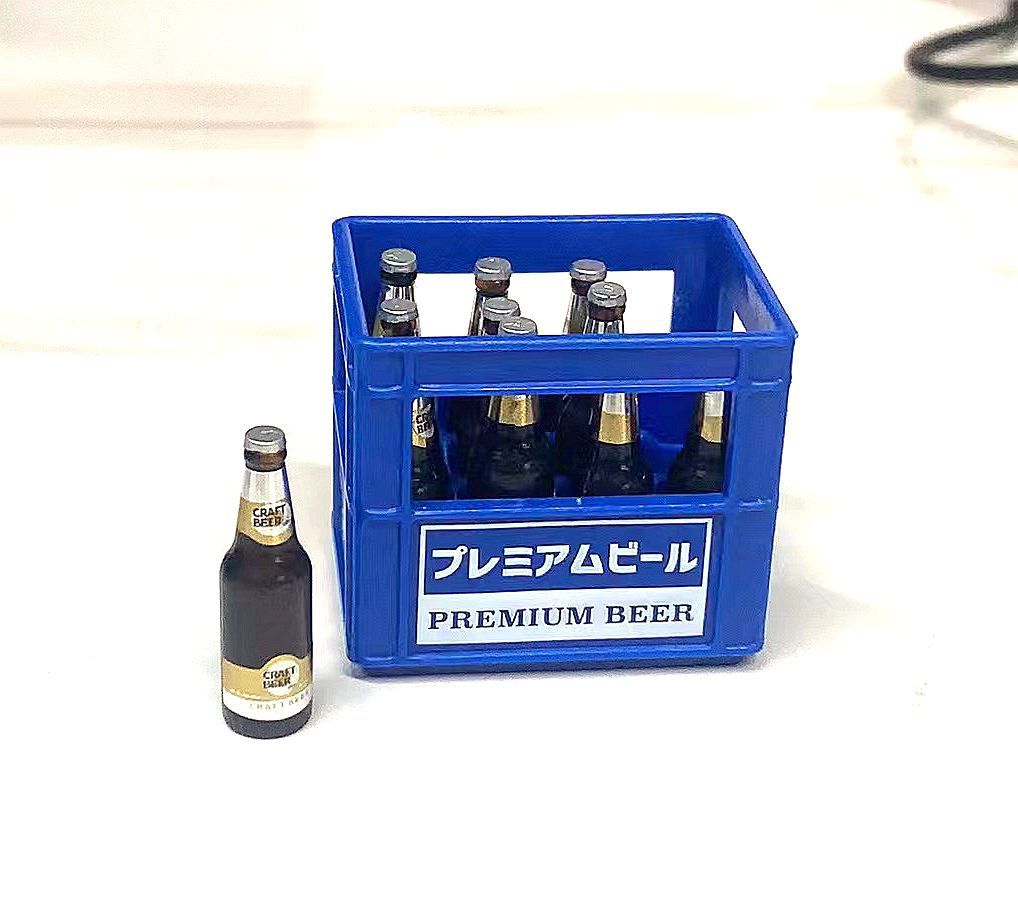 Wholesale mini simulation beer box beverage box model ornaments