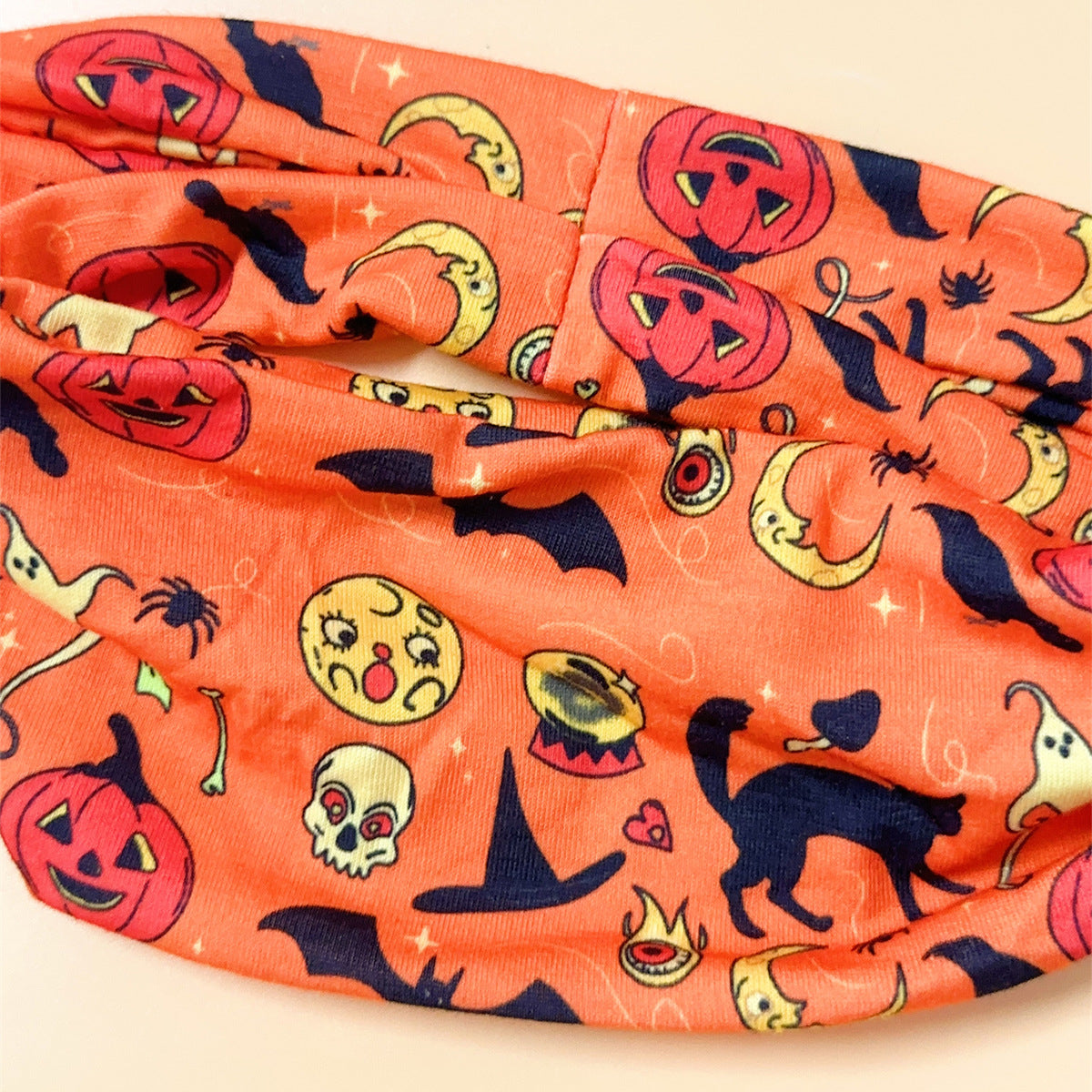Wholesale  skull print sports elastic headband