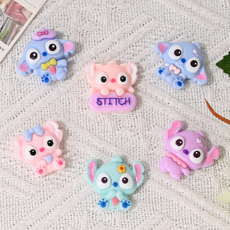 Wholesale 10pcs/pack  cartoon cute colored beads Acrylic Beads