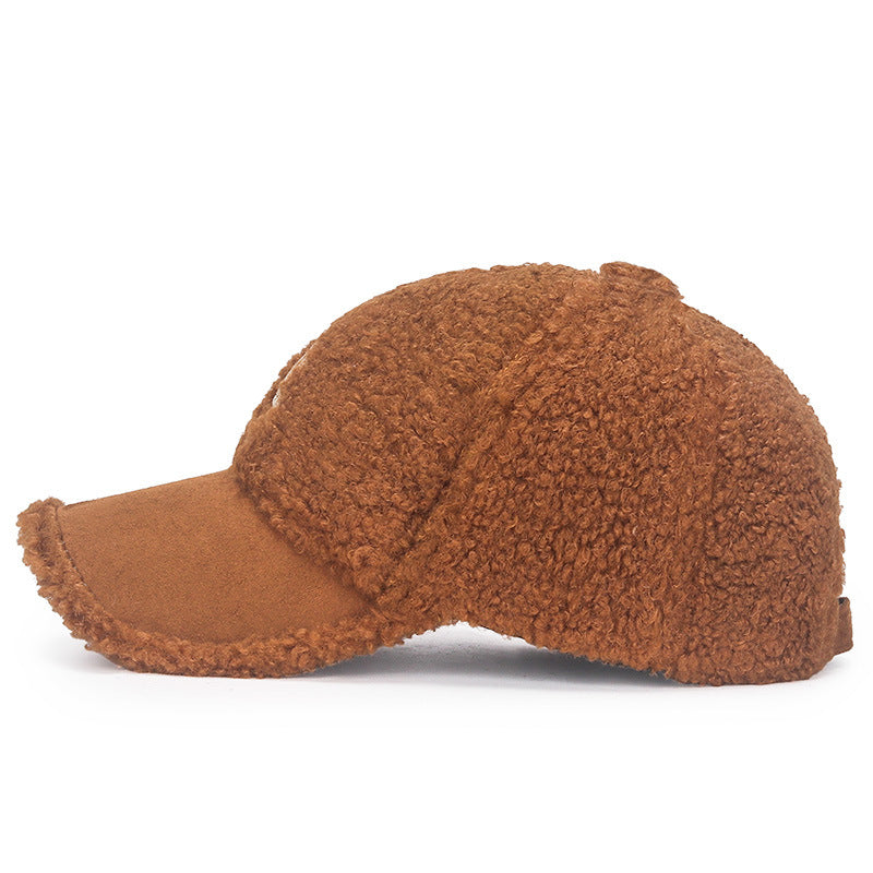 Wholesale Autumn and Winter Plush Warm Baseball Cap