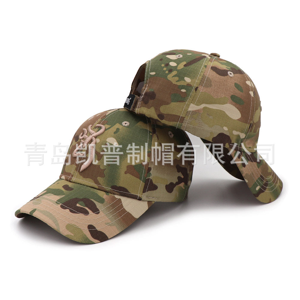Wholesale Camouflage Outdoor Sun Visor Baseball Cap
