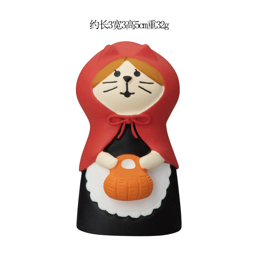 Wholesale Japanese ZAKKA Cat Resin Figurine  King Pumpkin Home Decor
