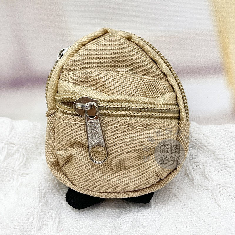 Wholesale Change bag 8cm small schoolbag Doll Accessories