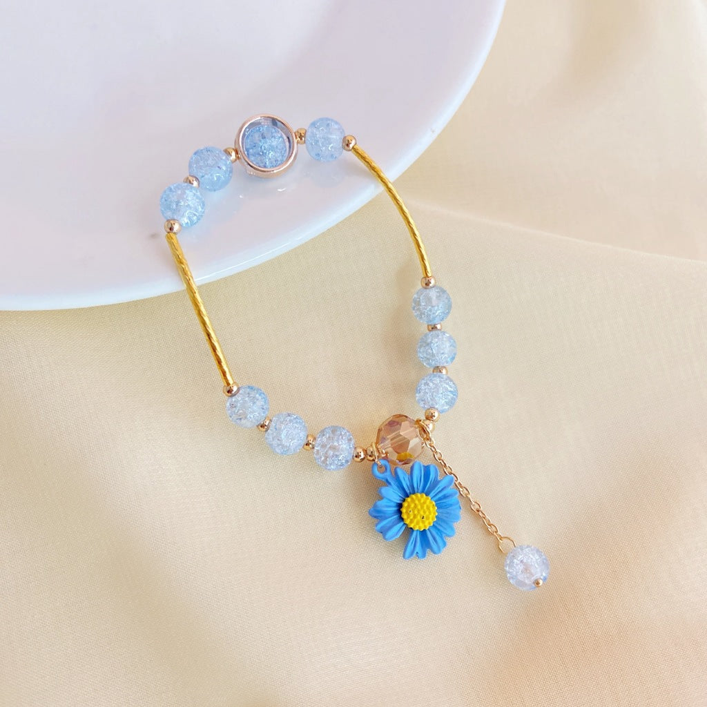Wholesale Small Fresh Daisy Bracelet
