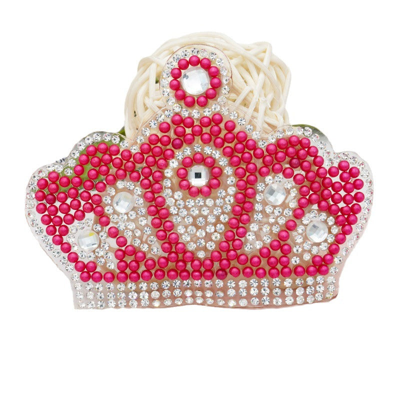 Wholesale 10pcs Multi specification rhinestone crown DIY Patches