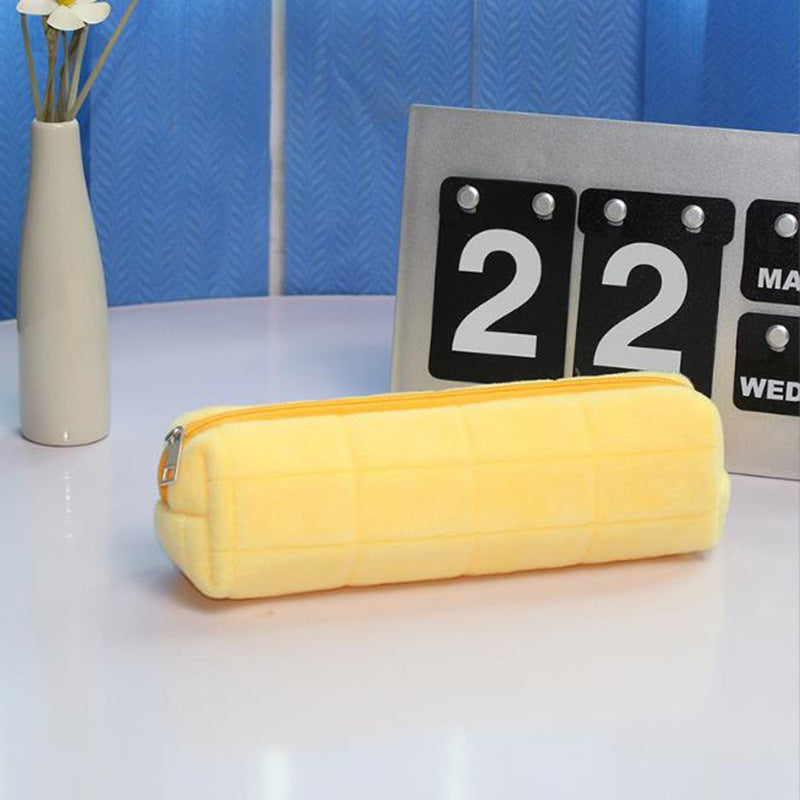 Wholesale Large Capacity Plush Pen Bags