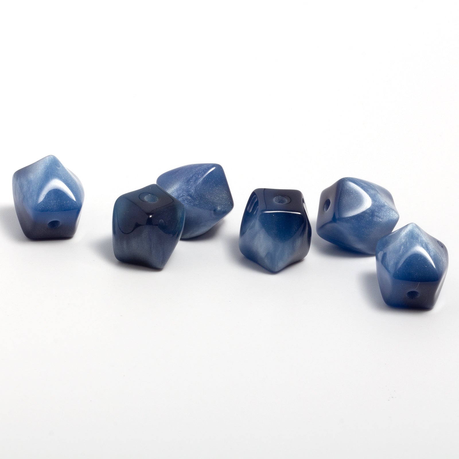 Wholesale 50pcs 10mm octagonal resin beads