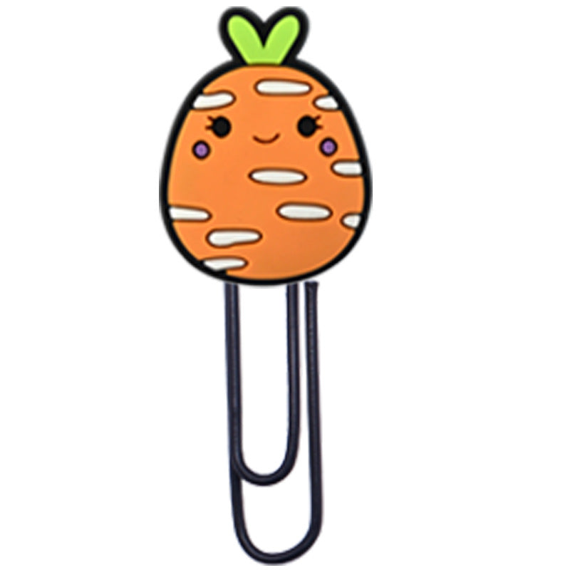 Wholesale Random 50pcs Cartoon Animal Paperclip Bookmarks