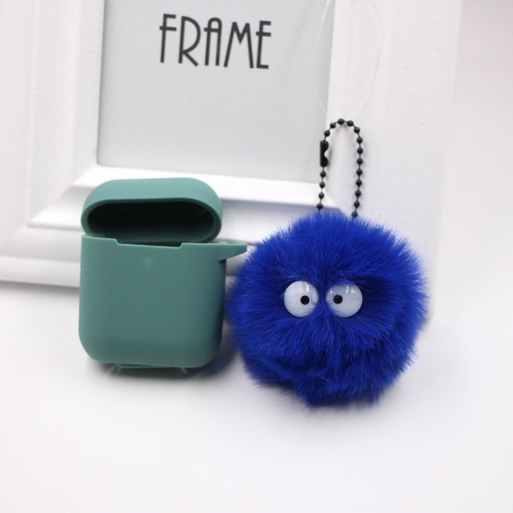 Wholesale Plush Soot Keychain Round Black Anime Bag Charm Gift For School Bags OLY Exclusive
