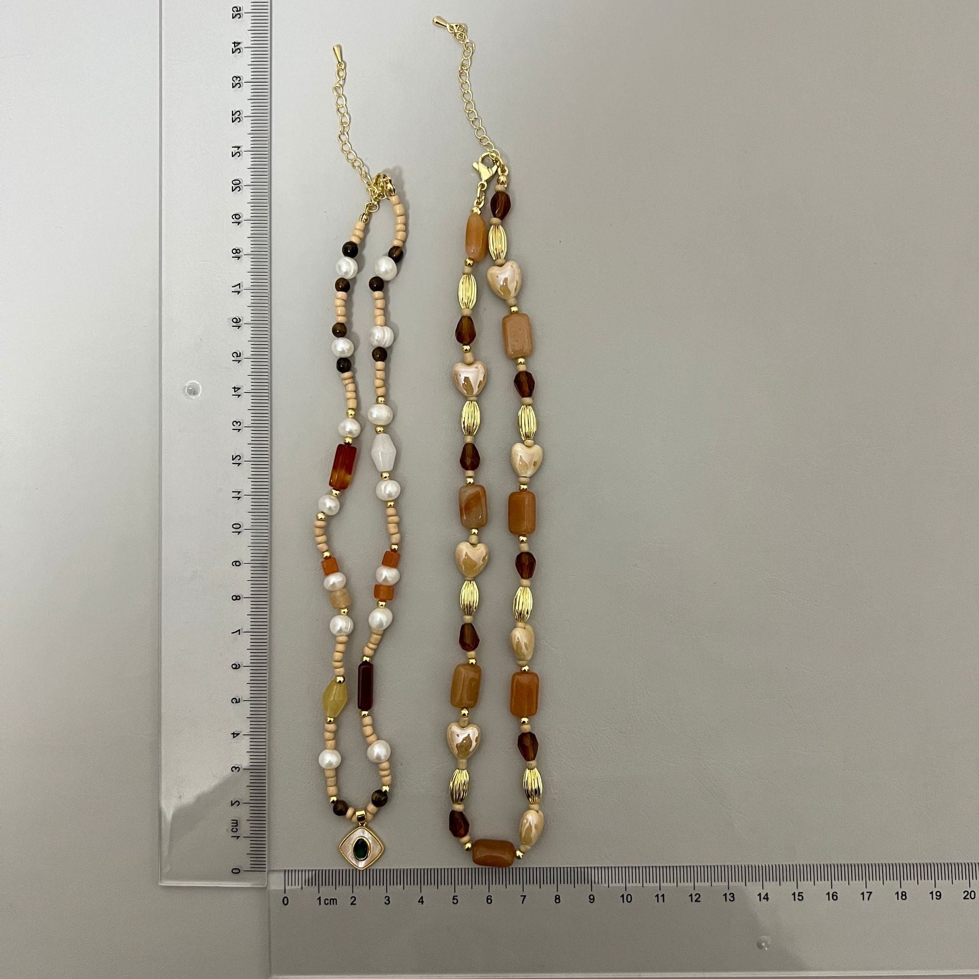 Collares de perlas de apilamiento de cuentas al por mayor