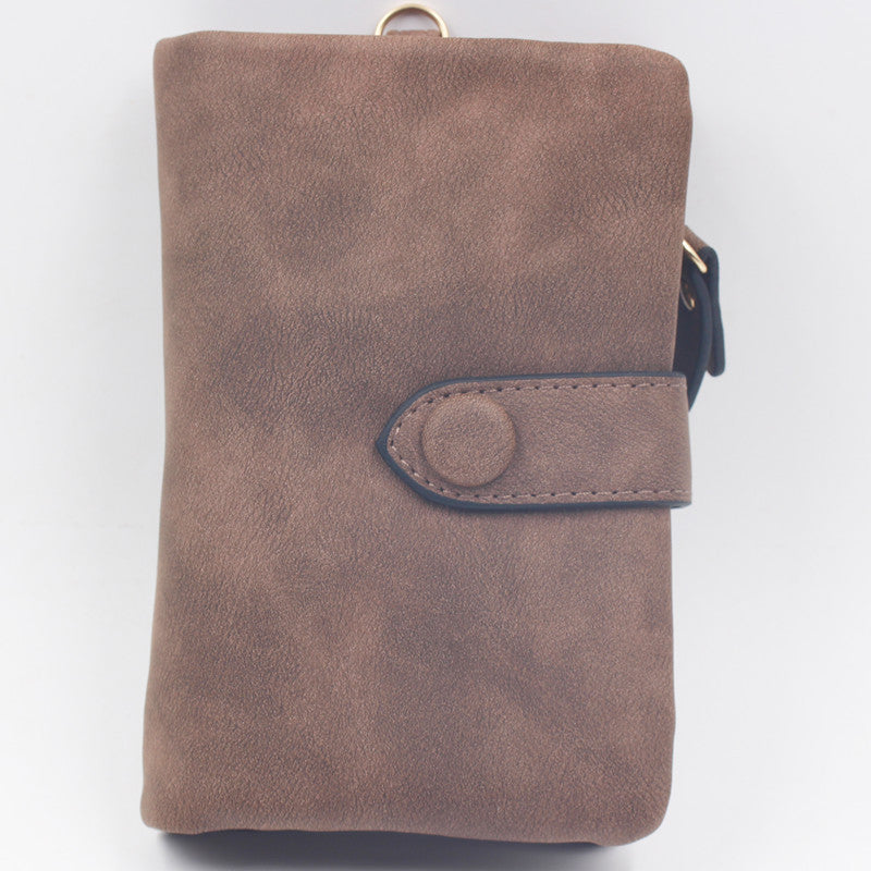 Wholesale PU Short Multi Card Ladies Wallet