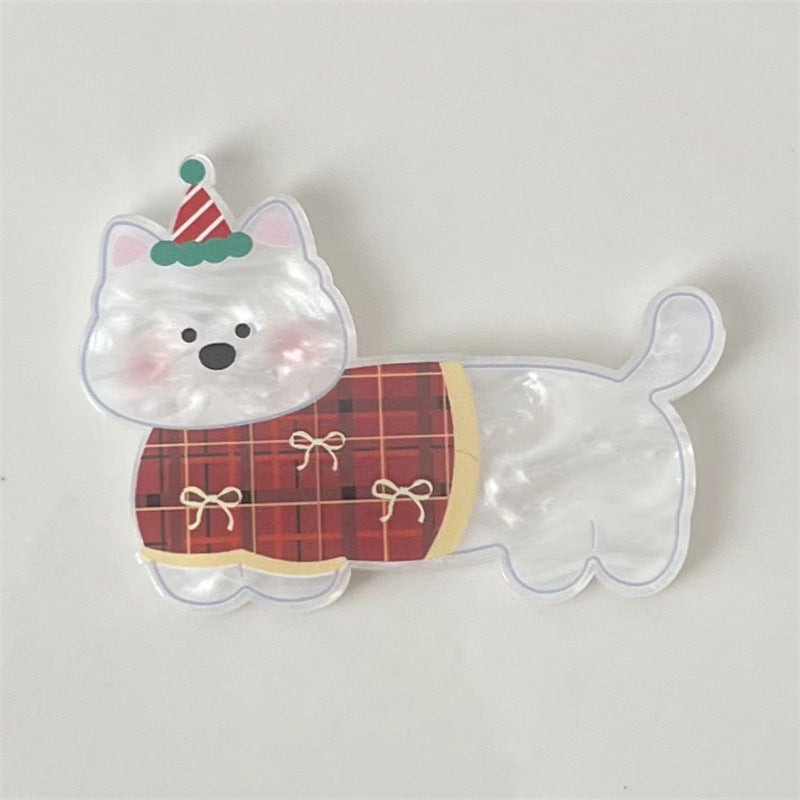 Wholesale 10pcs Christmas hat for cats and dogs Acrylic Flatback