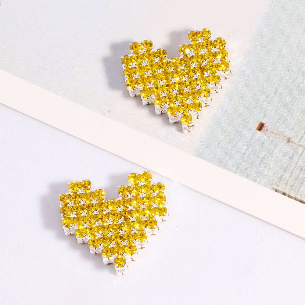 Wholesale 6pcs/psck love hole straight hole beaded loose DIY beads