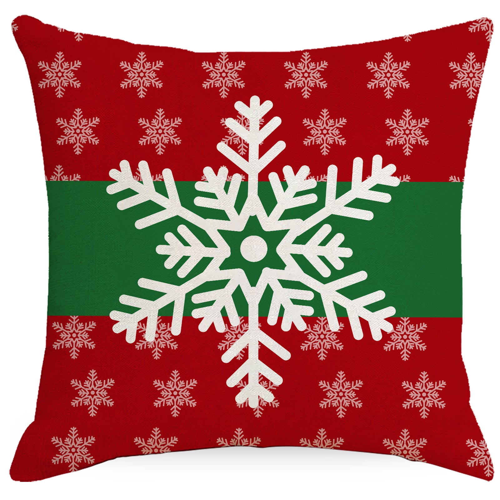 Wholesale Cartoon Santa Claus Christmas Printed Polyester Pillow Covers