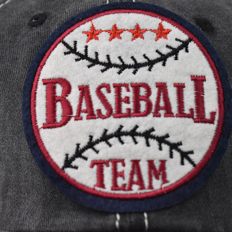 Capas de béisbol bordadas de algodón al por mayor