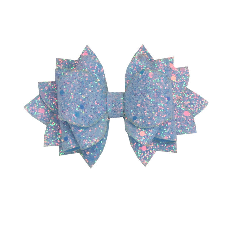 Wholesale Diy Flash Cloth Bow Cup Straw Rubber Band Buckle Decoration Accessories